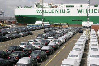 A l'instar des exportations chinoises, les flux commerciaux allemands en direction des Etats-Unis se sont taris en août. (archive) KEYSTONE/EPA/INGO WAGNER
